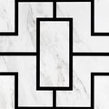 Achim Importing Co Achim Retro Self Adhesive Vinyl Floor Tile 12in x 12in, Black Marble, 20 Pack RTFTV61220